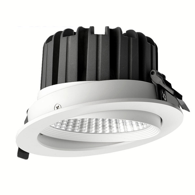2.95in10W, 3.74in15W, 4.92in20W, 5.71in30W LED COB Ceiling Light - Flush Mount LED Downlight-1600LM-24/40/60°Light speed angle